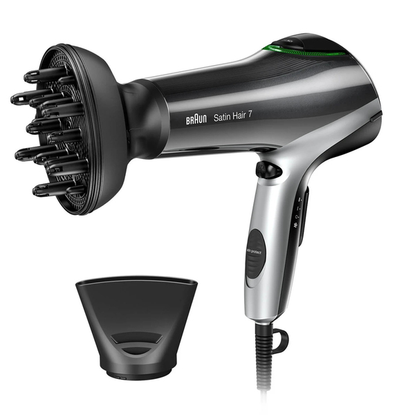 Braun Satin Hair 7 HD730 - hair dryer, black/silver