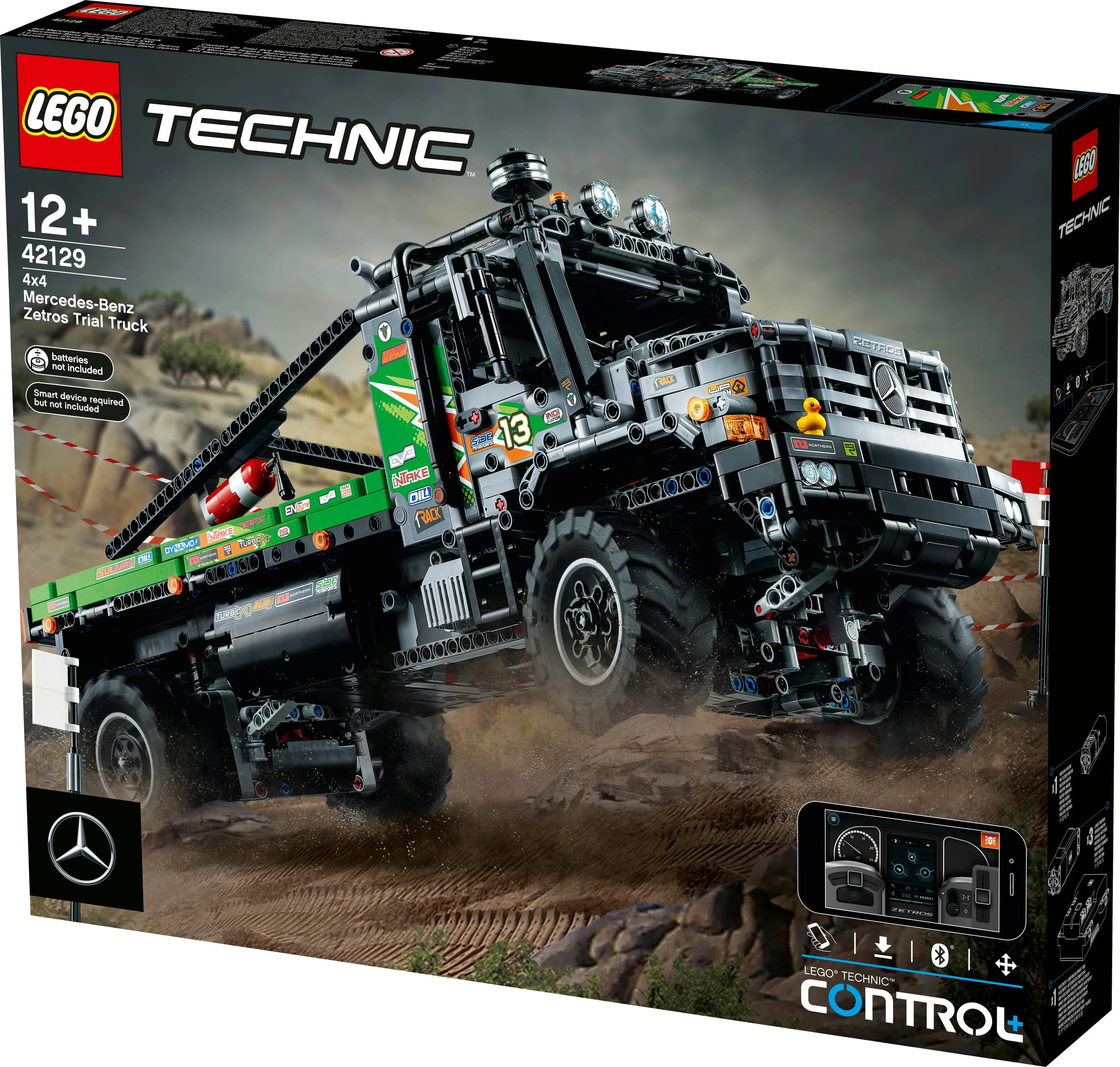 Lego Technic 4x4 Mercedes-Benz Zetros -kuorma-auto 42129
