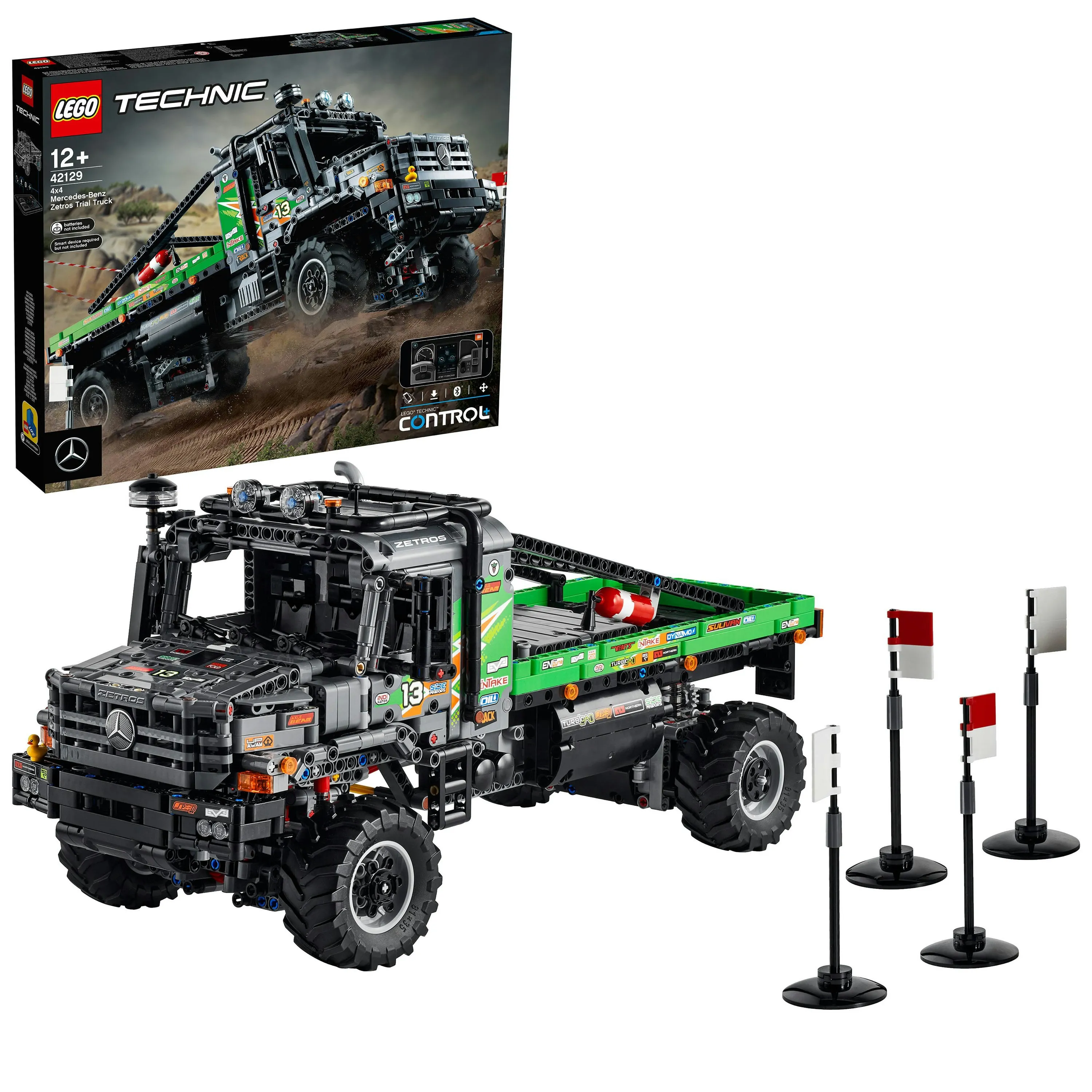 Lego Technic 4x4 Mercedes-Benz Zetros -kuorma-auto 42129