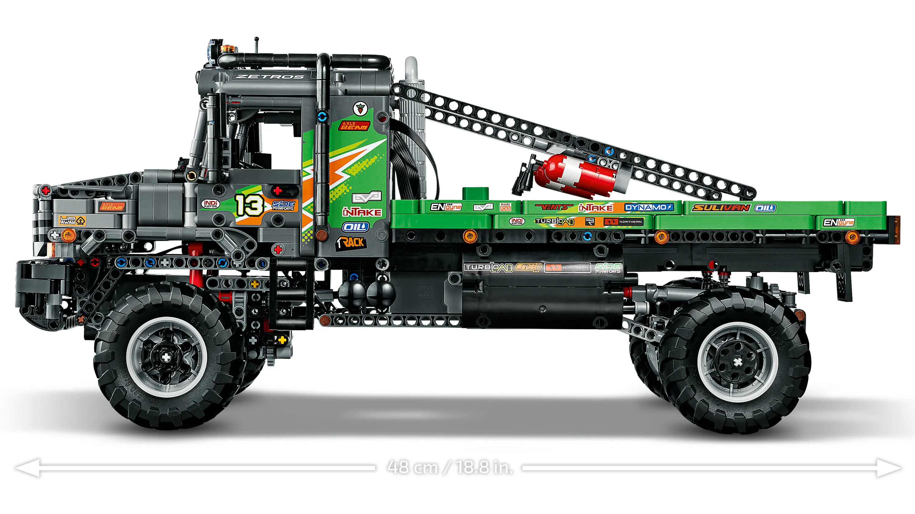 Lego Technic 4x4 Mercedes-Benz Zetros -kuorma-auto 42129