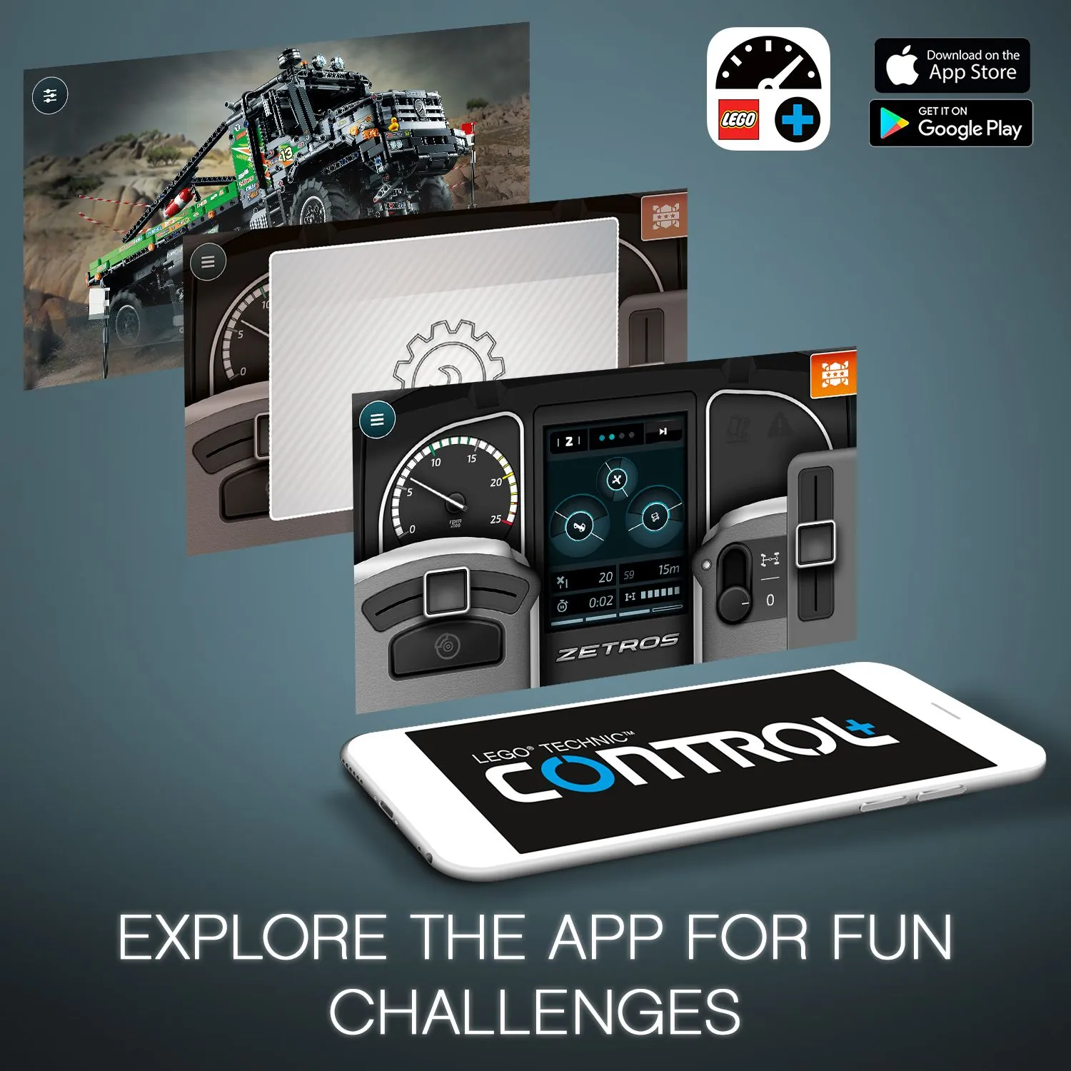 Lego Technic 4x4 Mercedes-Benz Zetros -kuorma-auto 42129