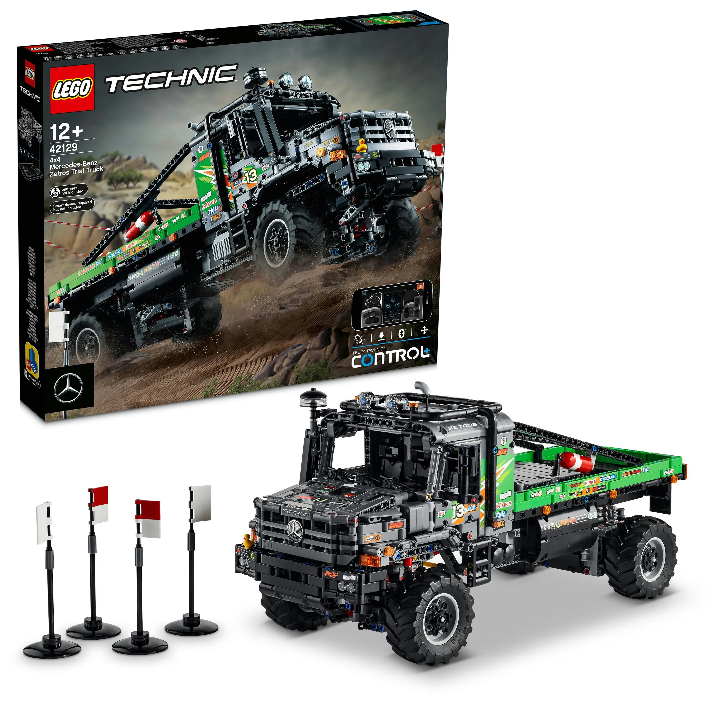 Lego Technic 4x4 Mercedes-Benz Zetros -kuorma-auto 42129
