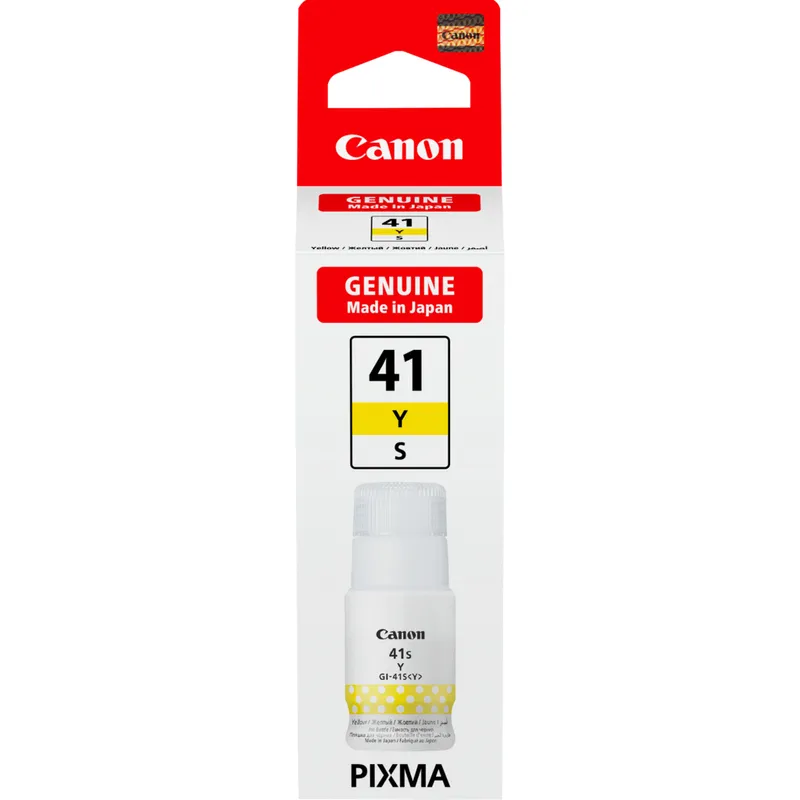 Canon GI-41S -mustepullo, 40 ml, keltainen