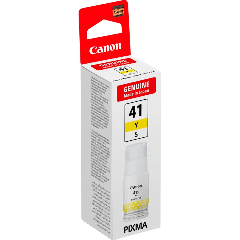 Canon GI-41S -mustepullo, 40 ml, keltainen