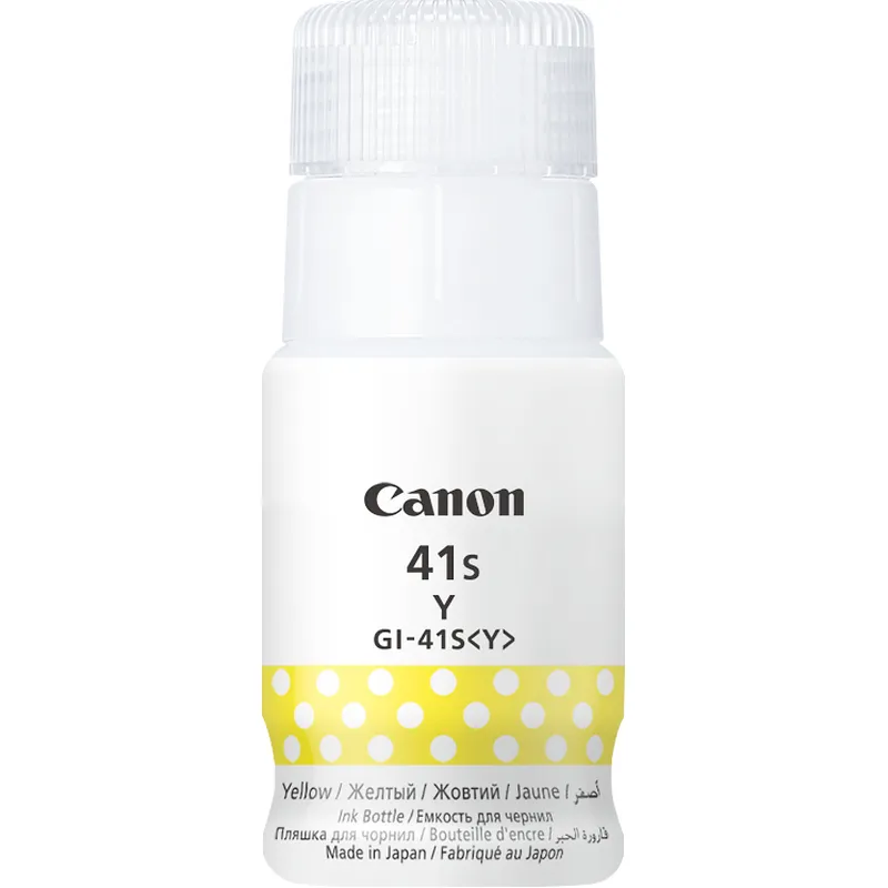 Canon GI-41S -mustepullo, 40 ml, keltainen