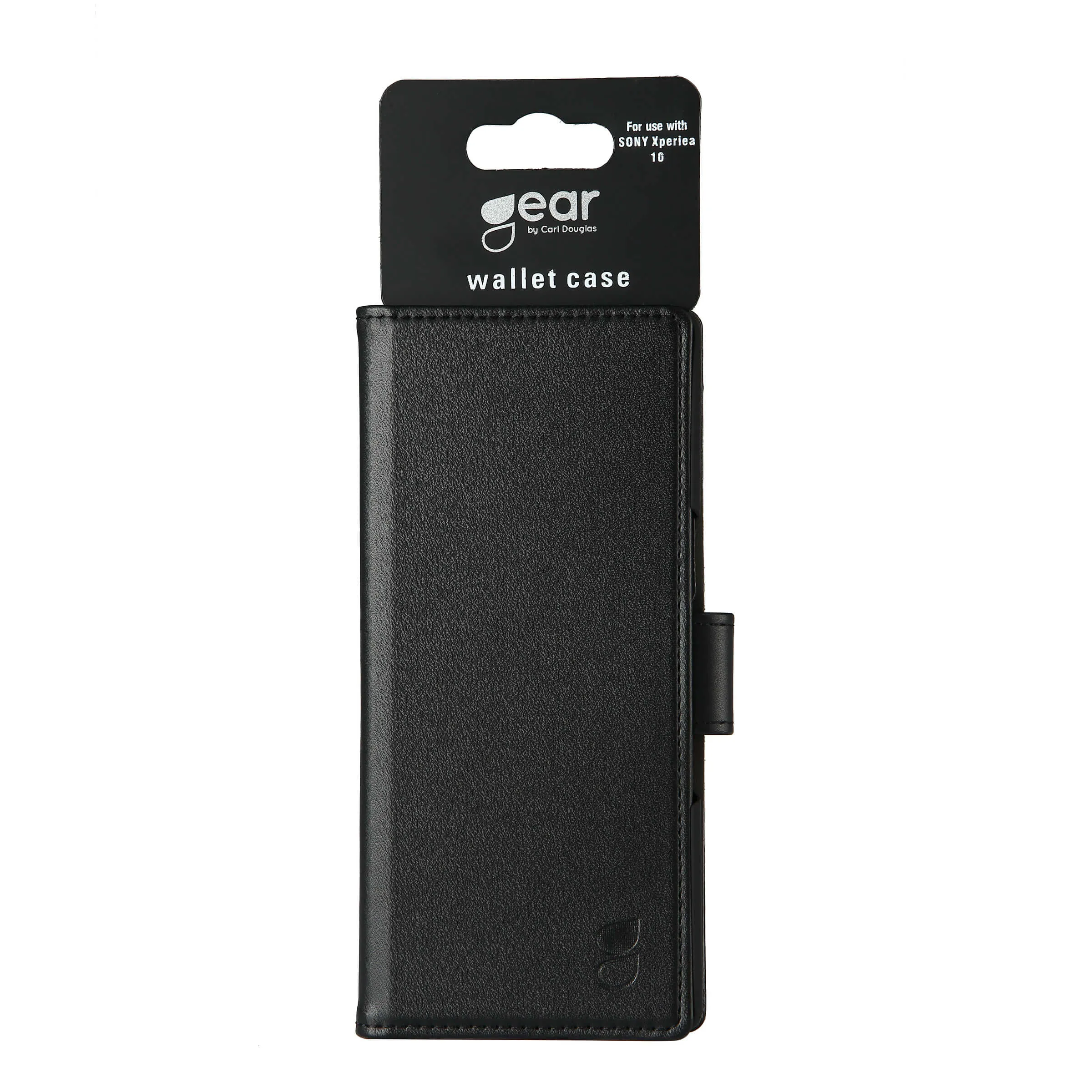 GEAR Wallet, Xperia 10 - Wallet Case, Black