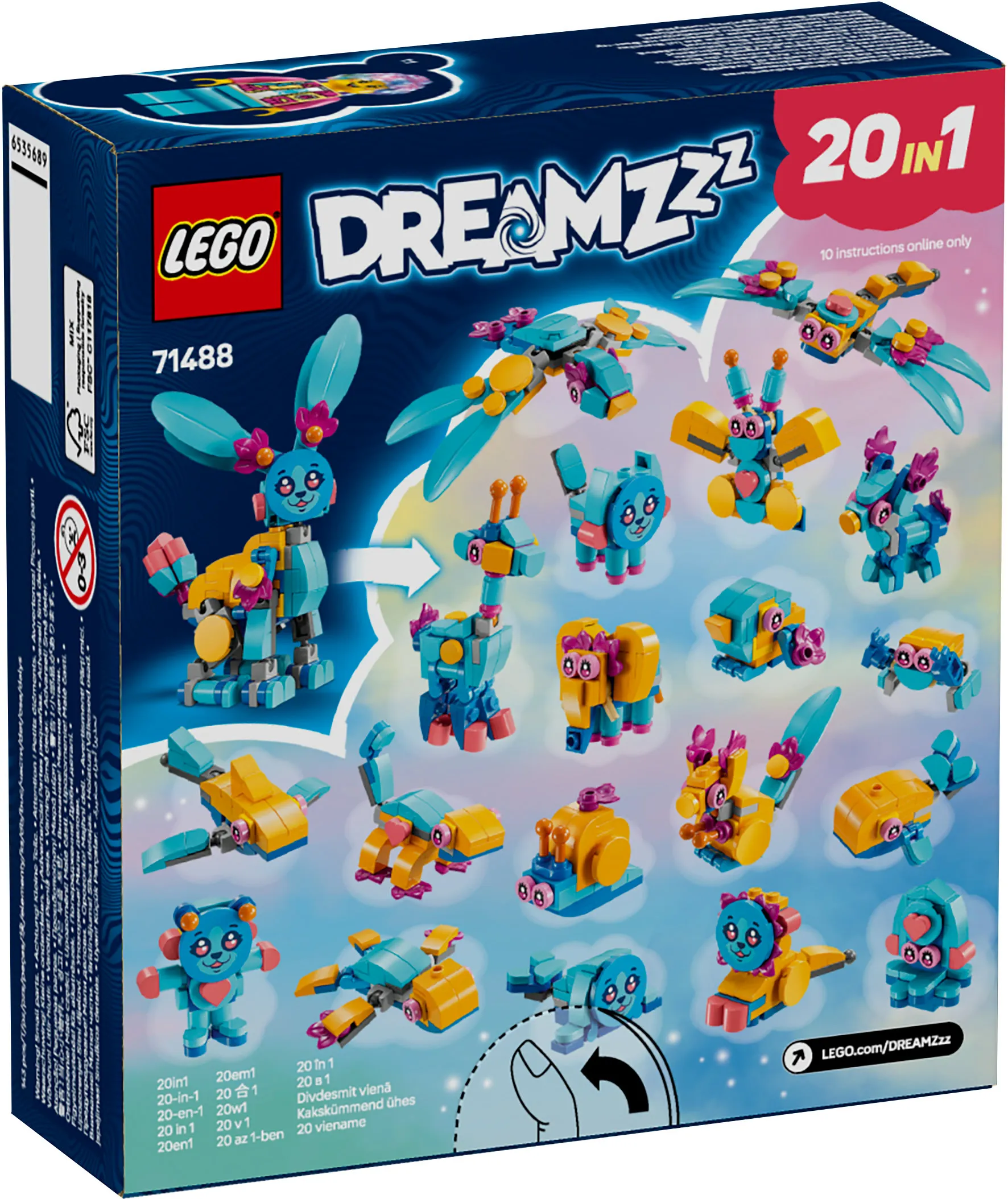 LEGO DREAMZzz Bunch and Friends: Djur&auml;ventyr 71488
