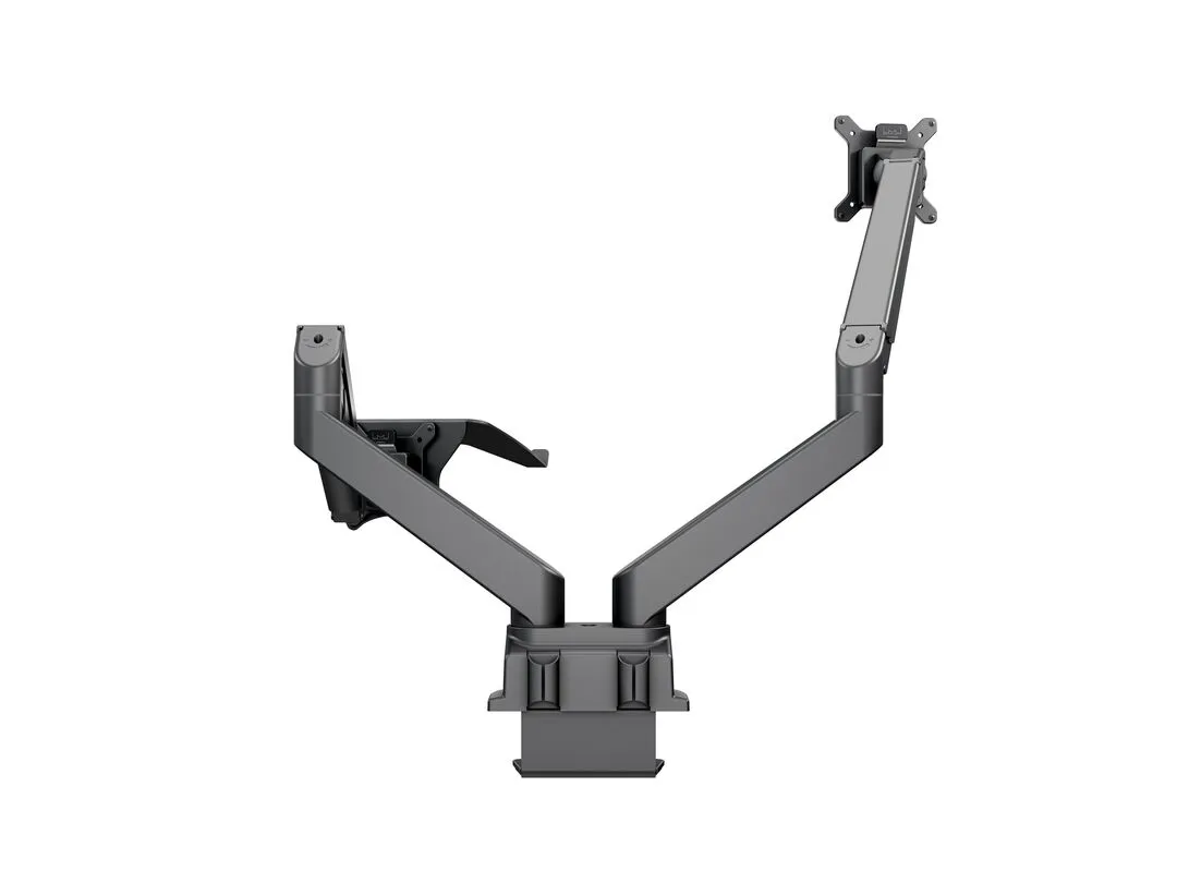 Multibrackets M VESA Gas Lift Arm Dual -näyttövarsi + kannettavalle, 15"-32", 2x5Kg Multibrackets M VESA Gas Lift Arm Dual -näyttövarsi + kannettavalle, 15"-32", 2x5Kg