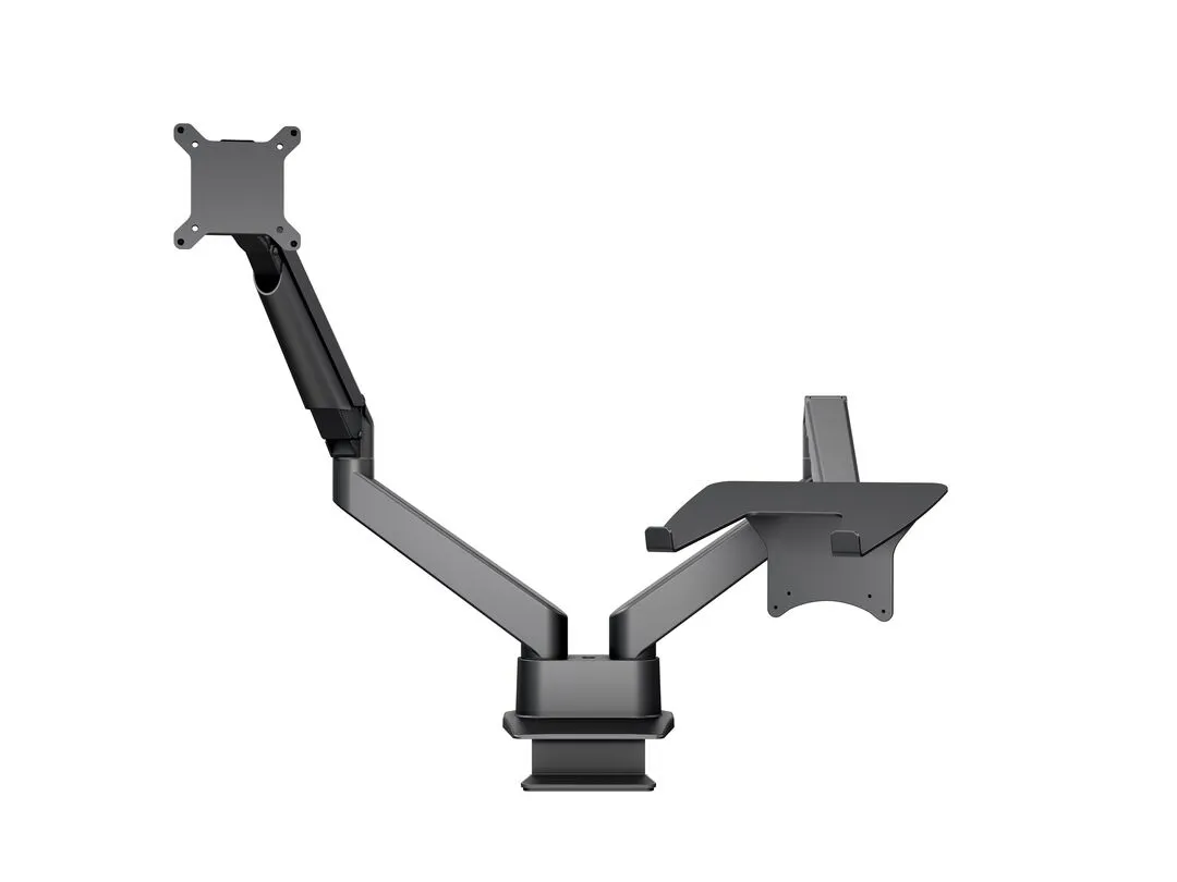 Multibrackets M VESA Gas Lift Arm Dual -näyttövarsi + kannettavalle, 15"-32", 2x5Kg Multibrackets M VESA Gas Lift Arm Dual -näyttövarsi + kannettavalle, 15"-32", 2x5Kg