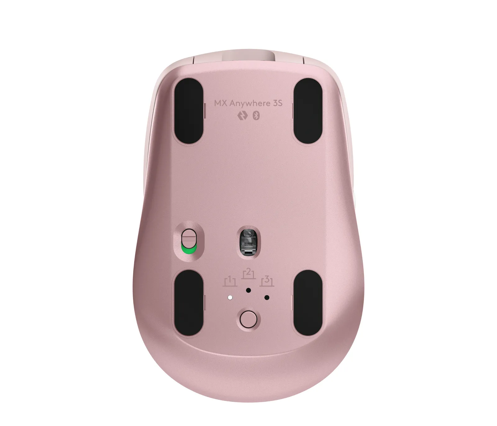 Logitech MX Anywhere 3S tr&aring;dl&ouml;s mus, rosa