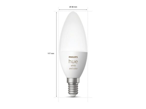 Philips HUE CA 4W B39 E14 EU 2P