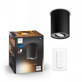 Philips HUE PILLAR SINGLE SPOT BLACK 1X5W 230V