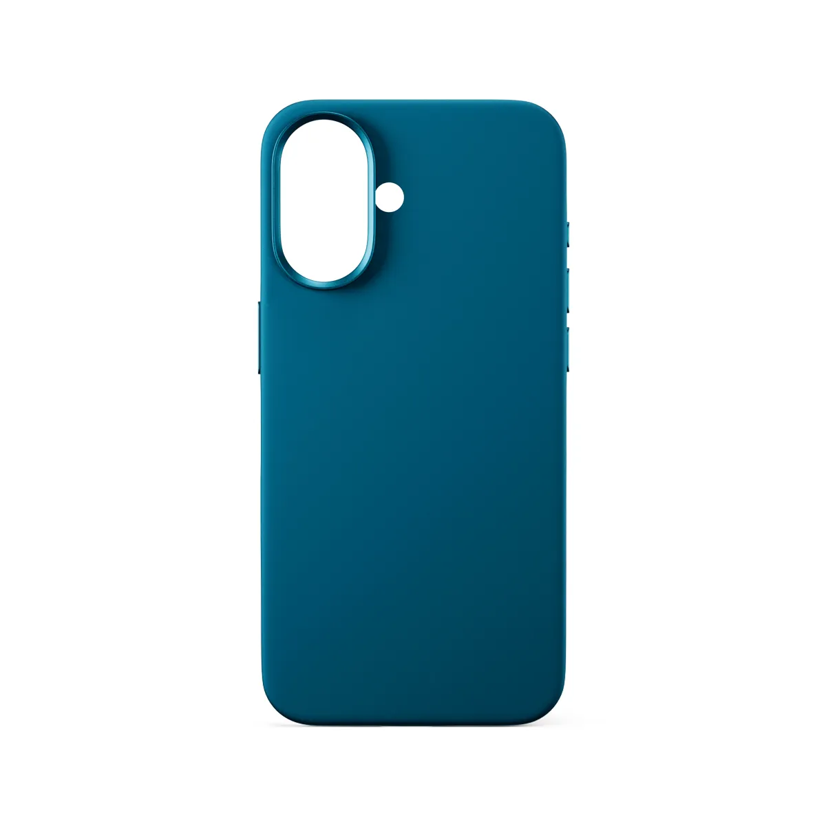 Epico Silicone Pro Mag+ Case iPhone 17 Qi2  &amp;  MagSafe Compatible, Petrol Blue