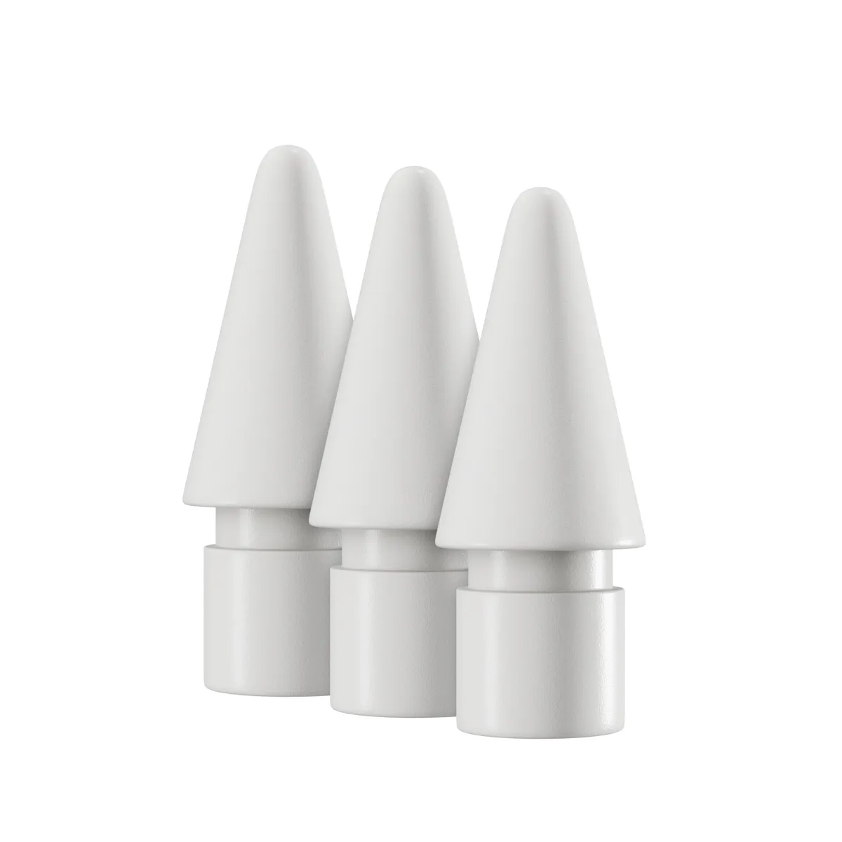 Epico Spare Tips for Epico UltraPen ES50 and Apple Pencil | White | Smooth Writing and Easy Replacement
