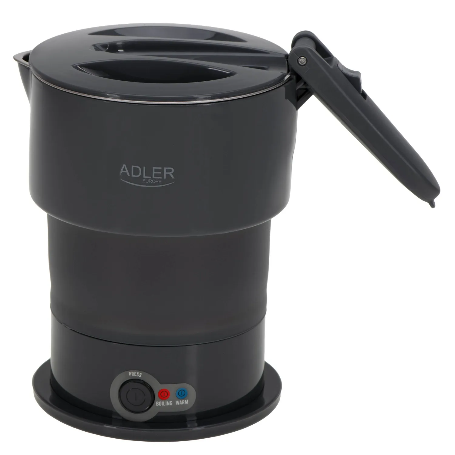Adler AD 1377g kettle, 0.6L, 600W, Grey