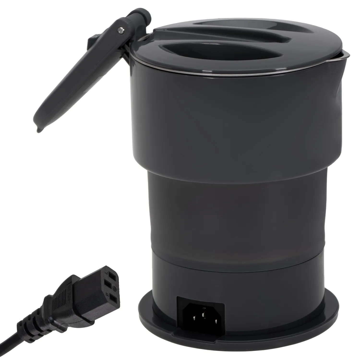 Adler AD 1377g vattenkokare, 0,6 l, 600 W, gr&aring;