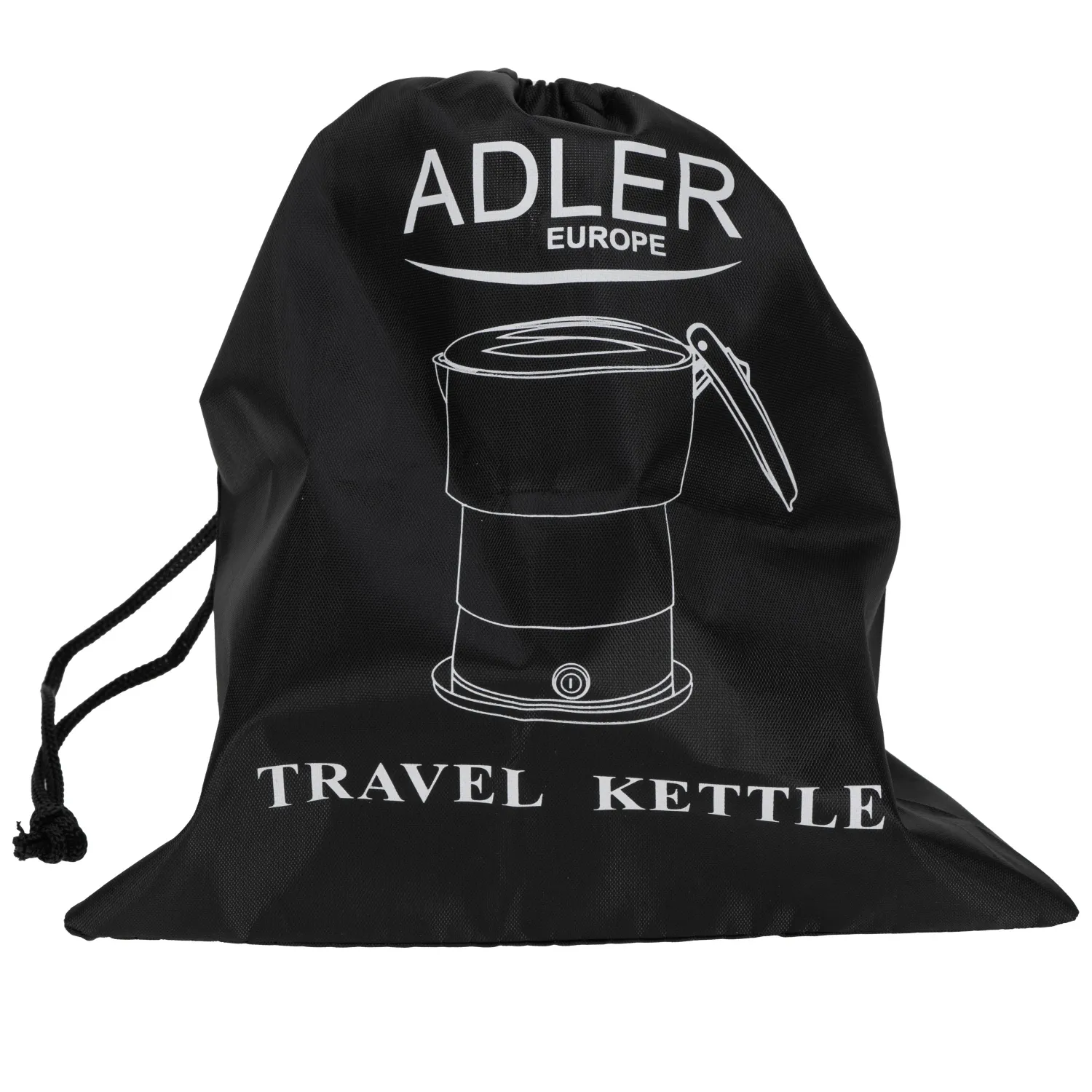 Adler AD 1377g vattenkokare, 0,6 l, 600 W, gr&aring;