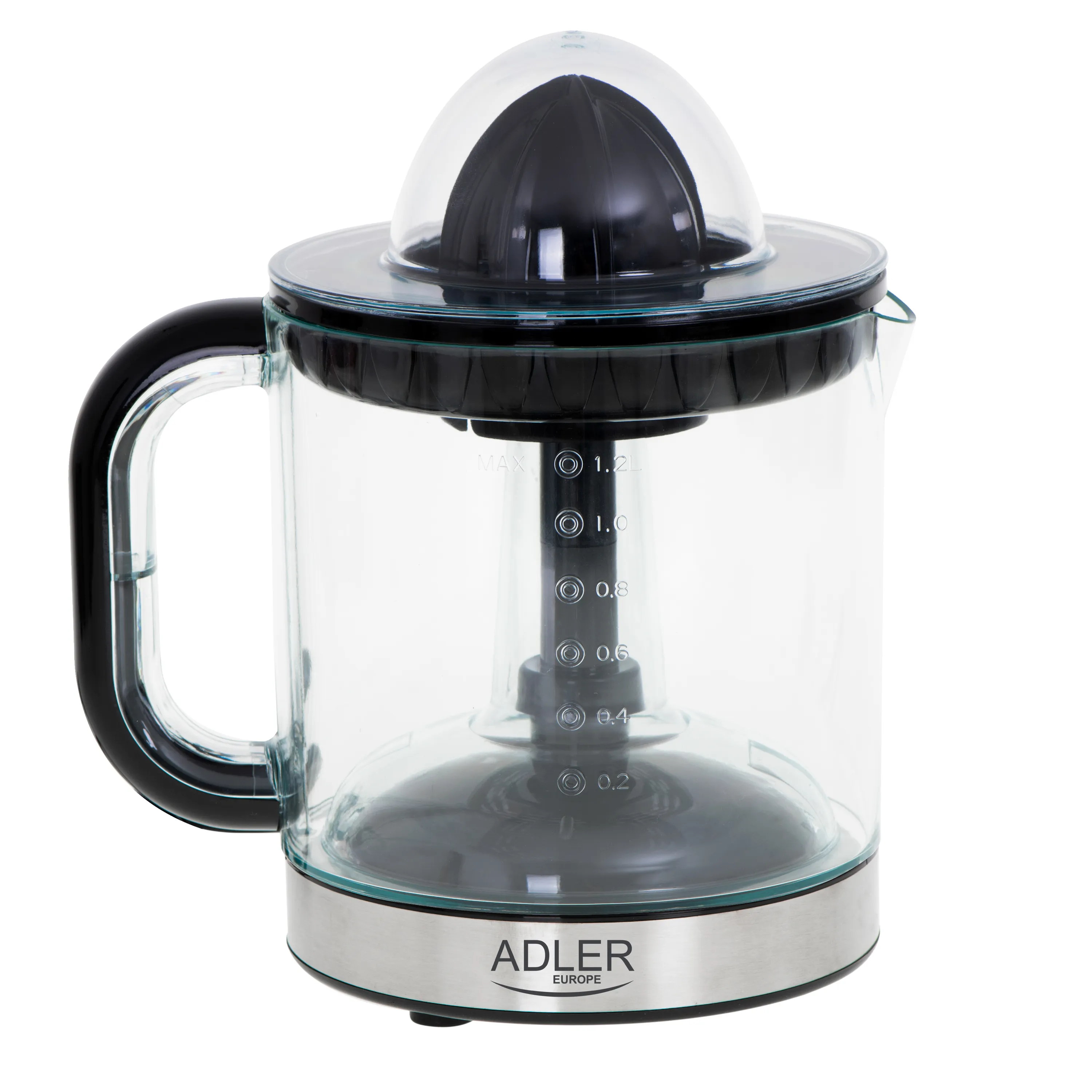 Adler AD 4012 Sitruspuserrin, 40 W, 1,2 L, Musta