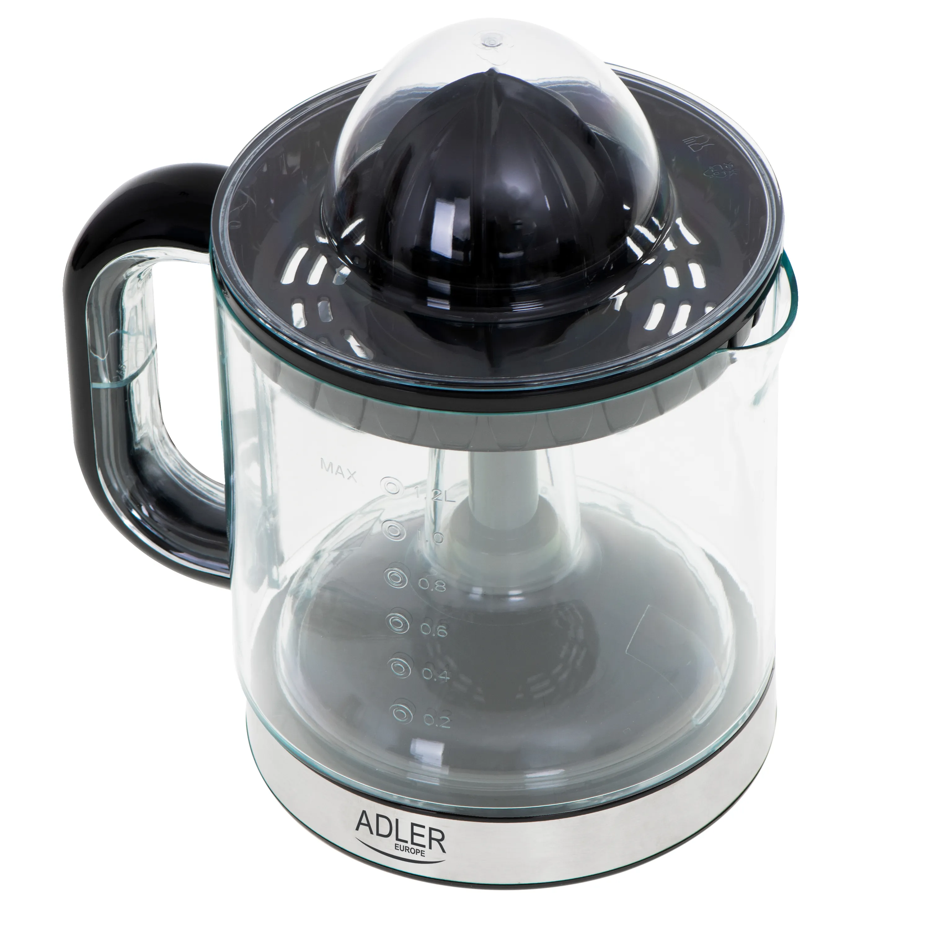 Adler AD 4012 Sitruspuserrin, 40 W, 1,2 L, Musta