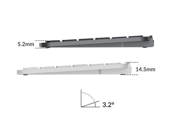Keychron B1 Pro Ultra-Slim 75% -langaton n&auml;pp&auml;imist&ouml;, norsunluunvalkoinen