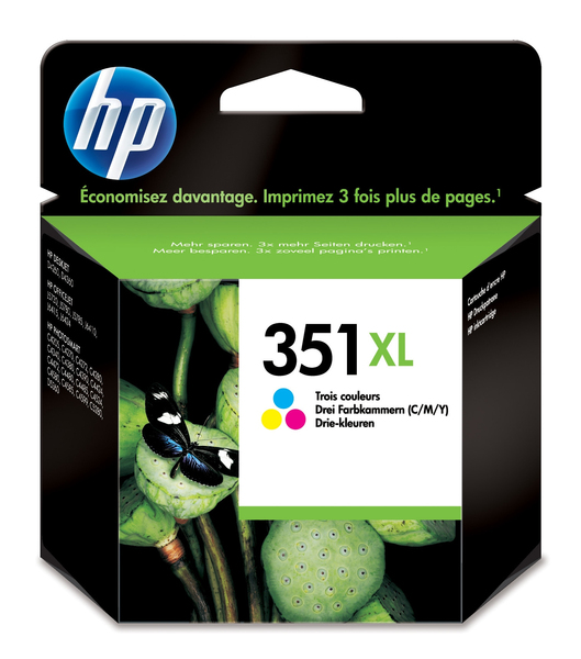 No351 XL color ink cartridge, blistered