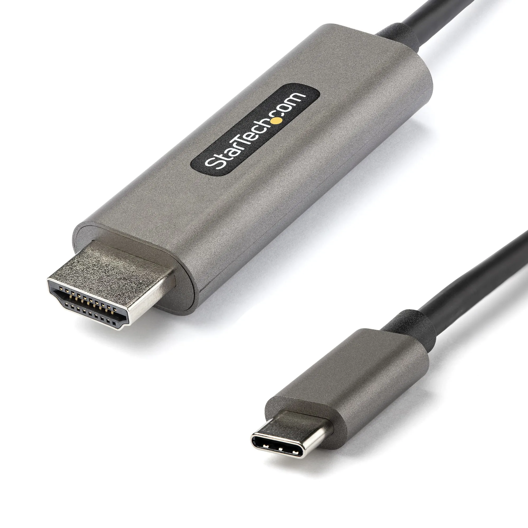Startech USB-C - HDMI 4K 60Hz - kabel, Svart, 1m