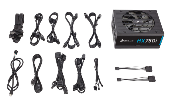 Corsair HXi Series HX750i 750W - Power supply, 80 Plus Platinum