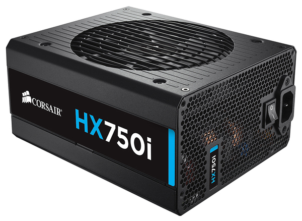 Corsair HXi Series HX750i 750W - Power supply, 80 Plus Platinum