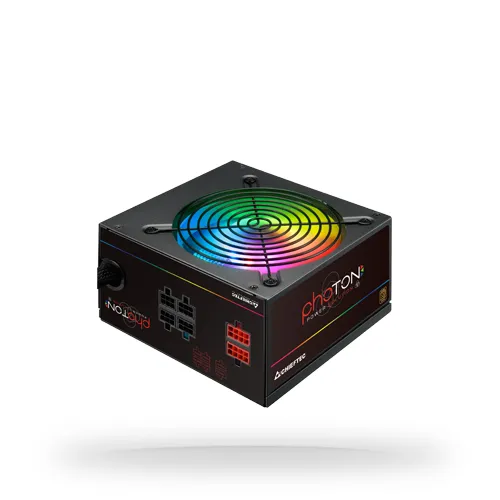 Chieftec Photon RGB 650W - Power supply, 80 Plus Bronze