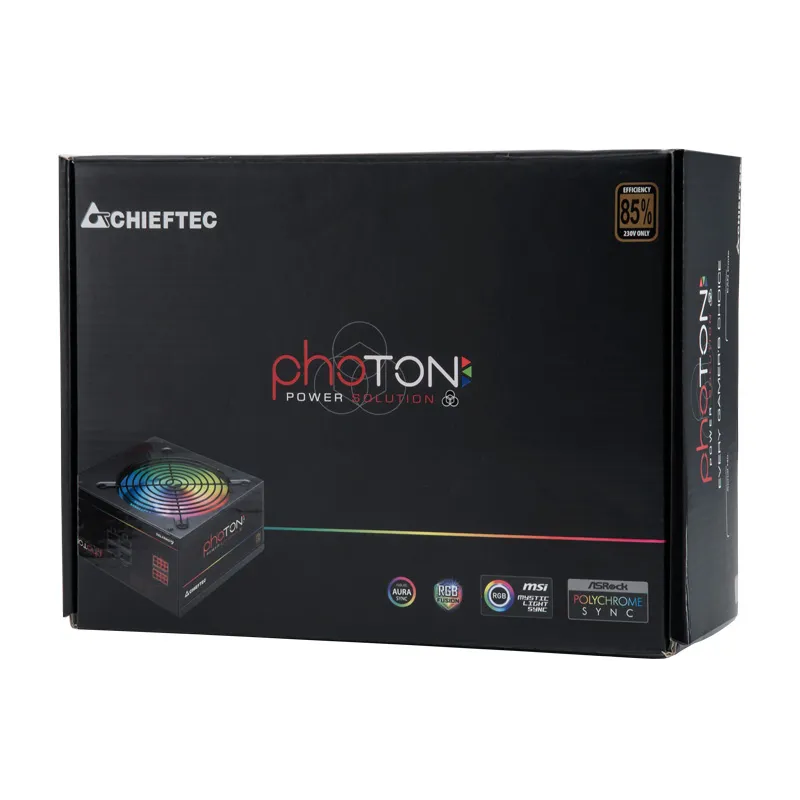 Chieftec Photon RGB 750W - Power supply, 80 Plus Bronze