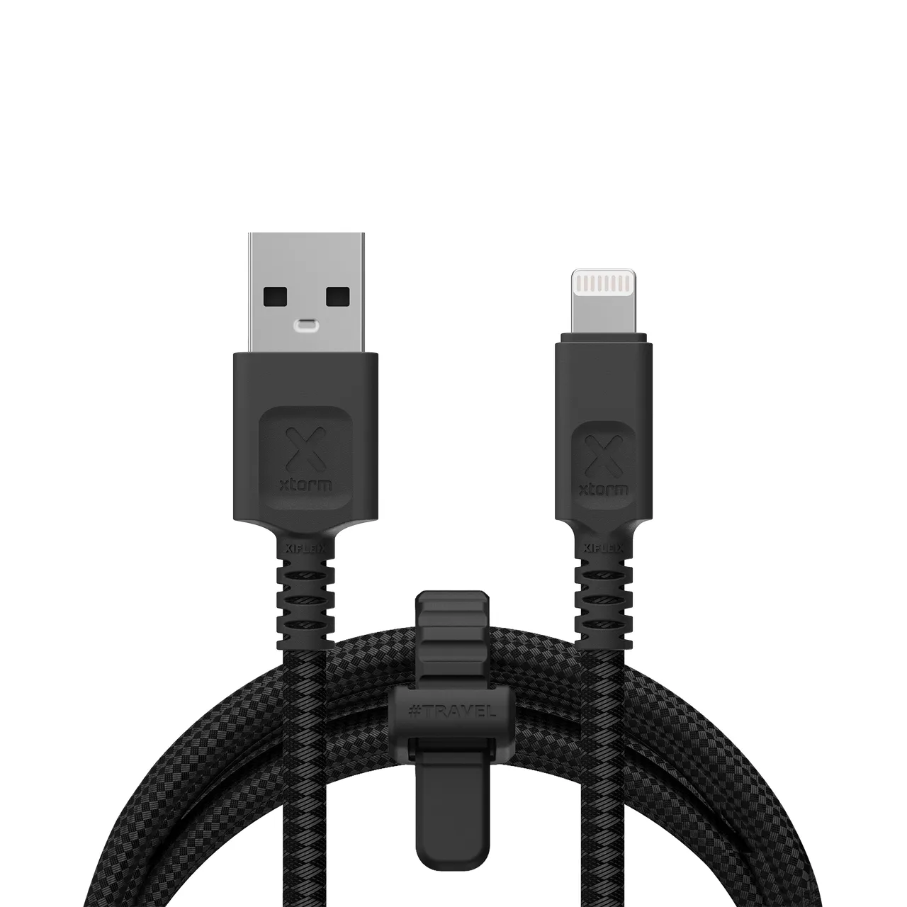 Xtorm Next Gen CX3011 USB-A to Lightning cable, 1.5 m, Black