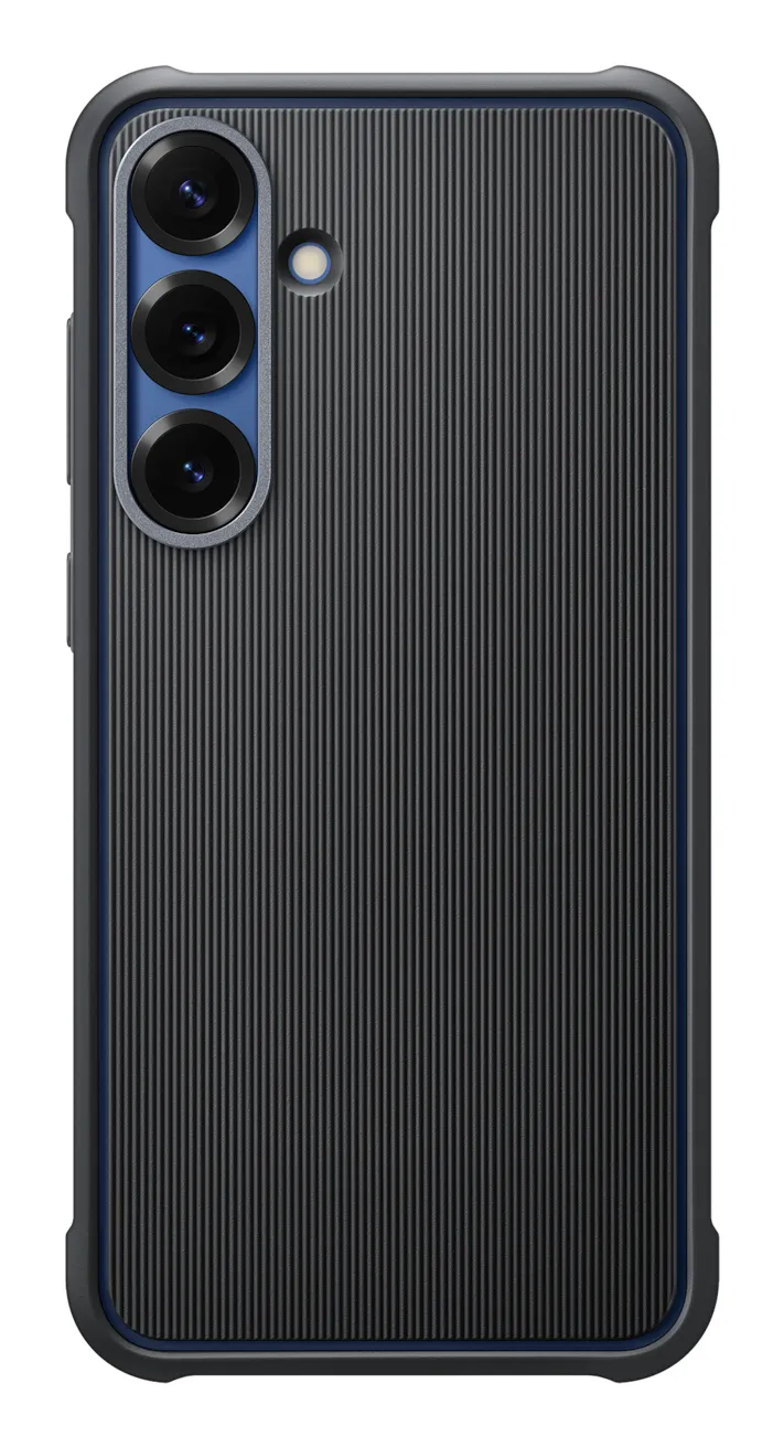 Samsung Galaxy S25+ Rugged Case -suojakuori, Musta