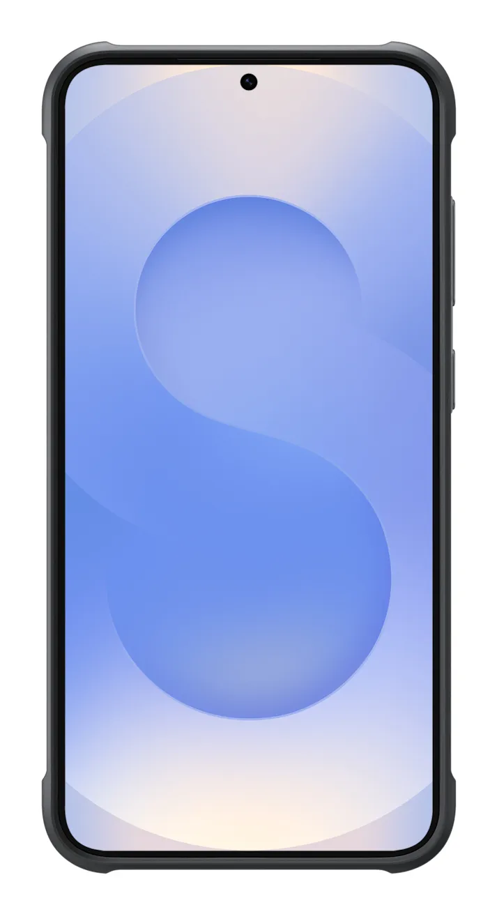 Samsung Galaxy S25+ Rugged Case -suojakuori, Musta