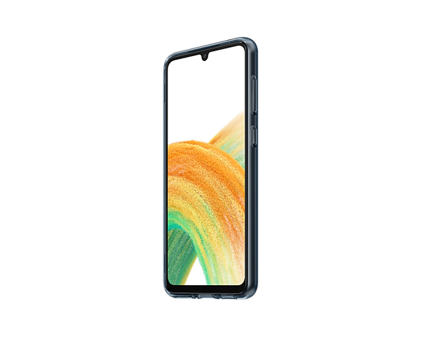 Samsung Slim Strap Cover, Galaxy A33 5G - fodral, Svart