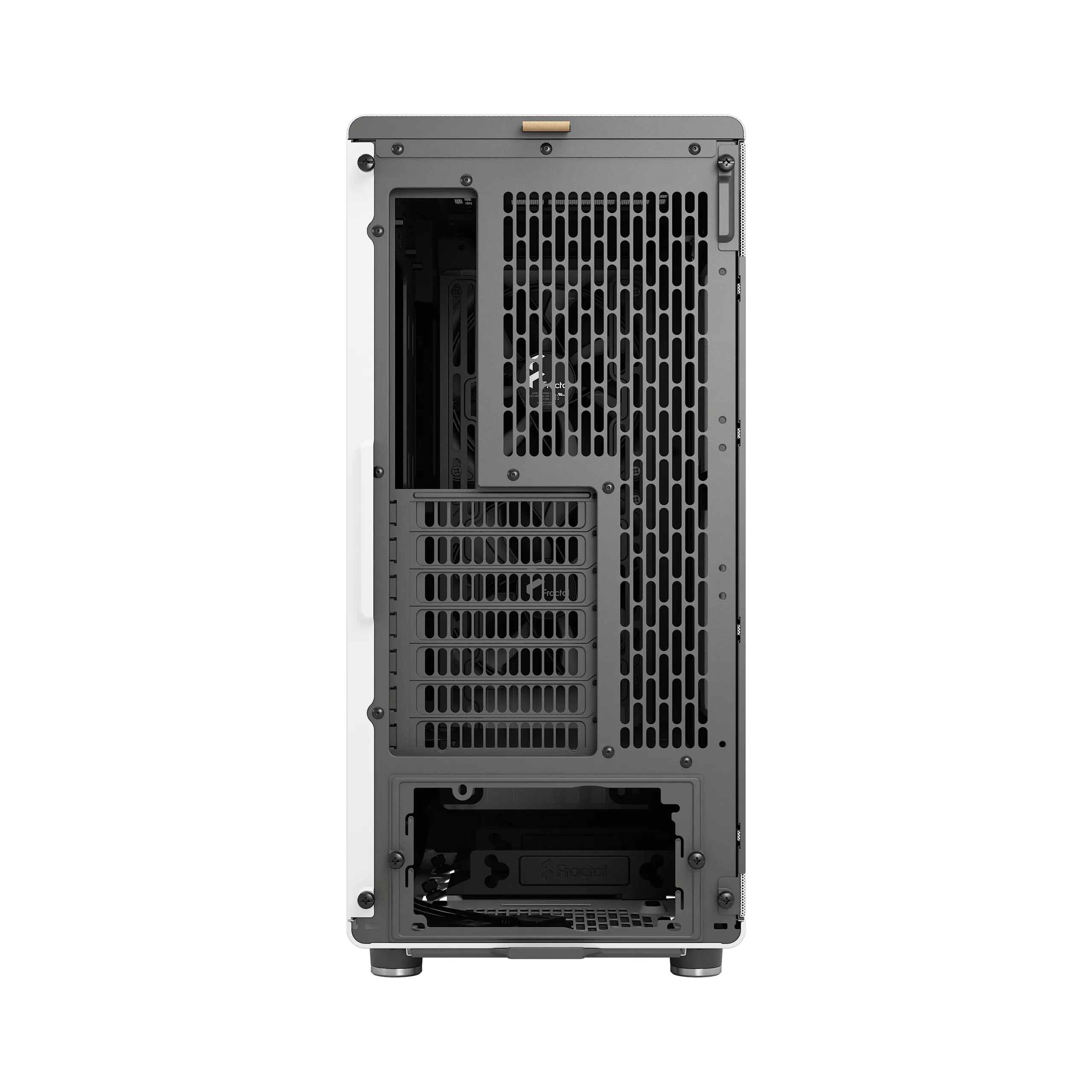Fractal Design North - Mid-tornikotelo, Chalk White Mesh
