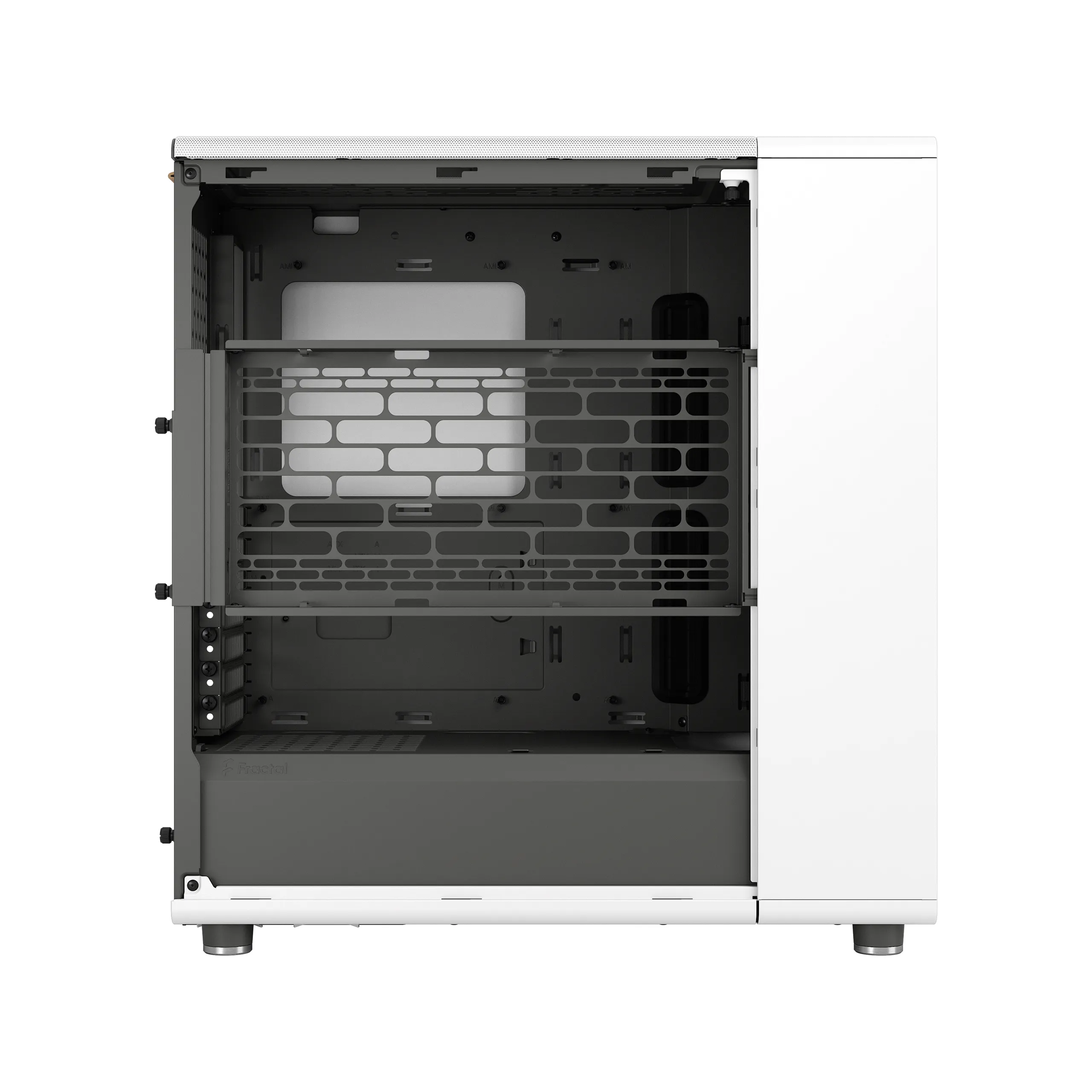 Fractal Design North - Mid-tornikotelo, Chalk White Mesh