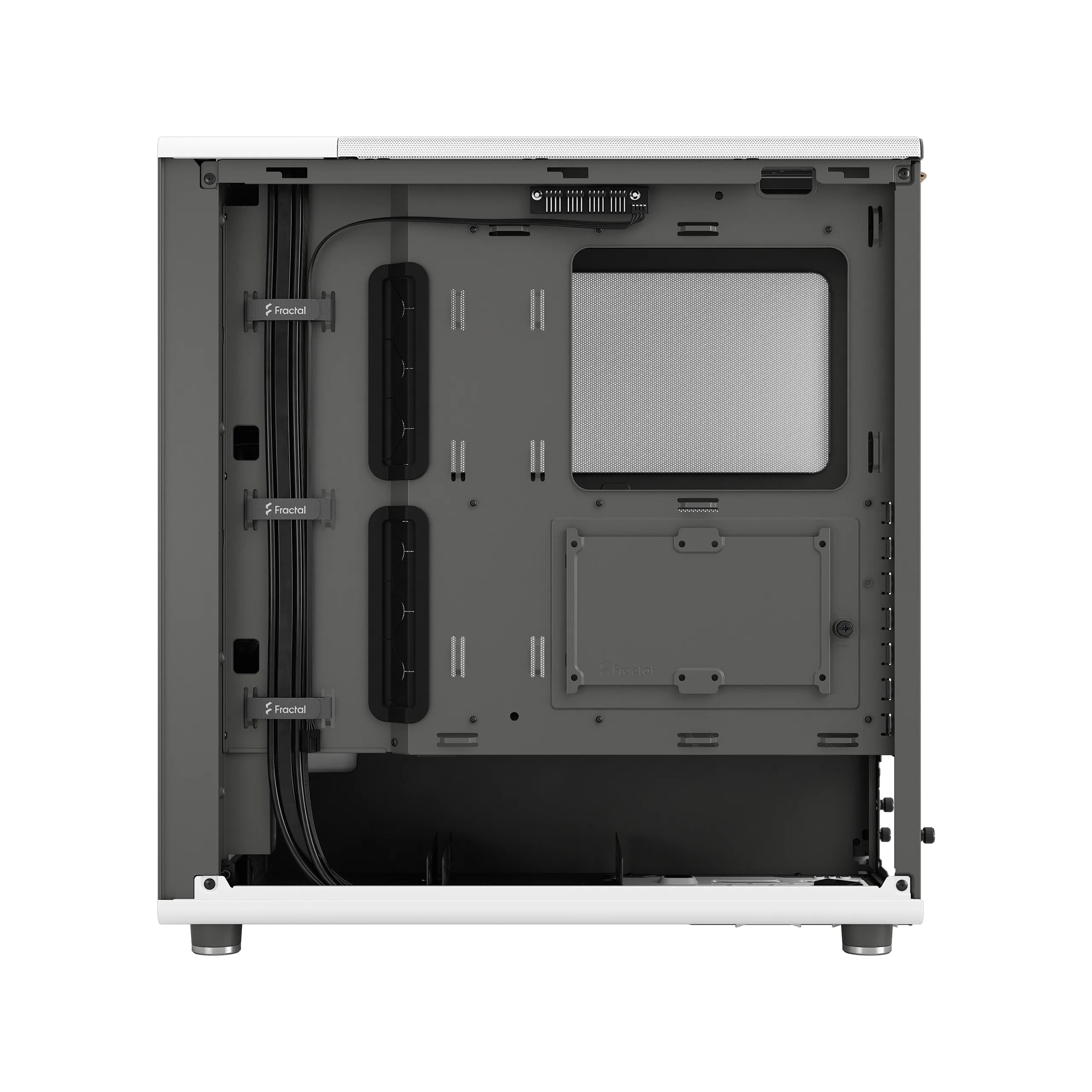Fractal Design North - Mid-tornikotelo, Chalk White Mesh