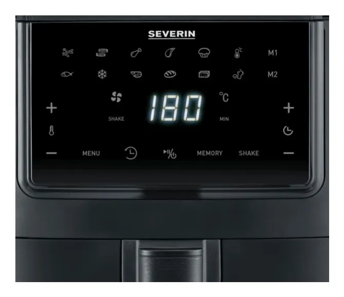 Severin FryLight Single XXL FR 2462, 7 l, 1700 W, airfryer