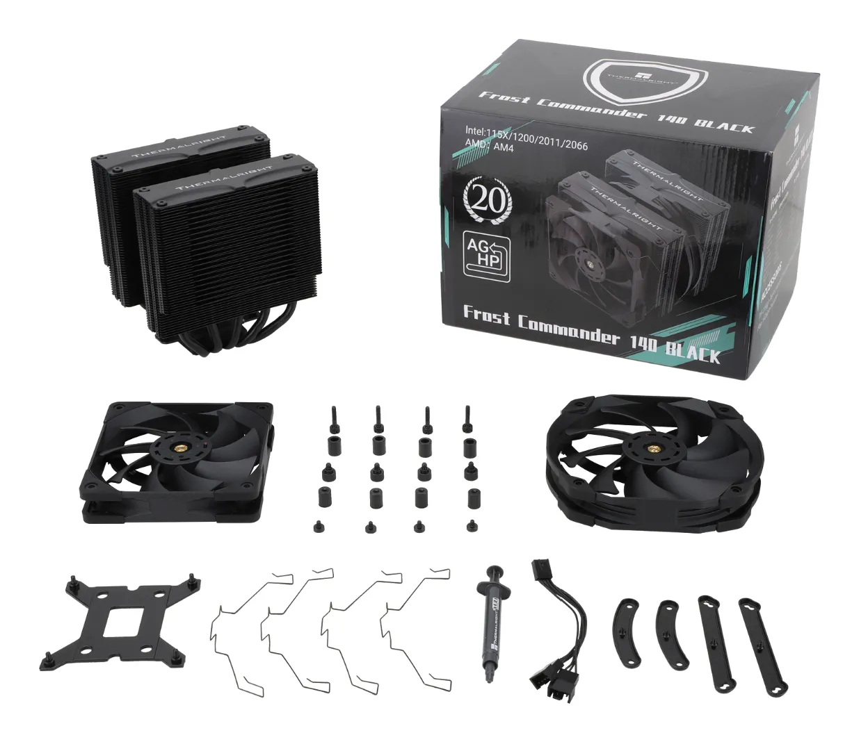 Thermalright Frost Commander 140 - CPU cooler, black