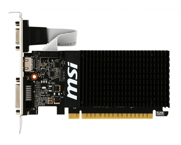 MSI GeForce GT 710  Low Profile 1 Gt -n&auml;yt&ouml;nohjain