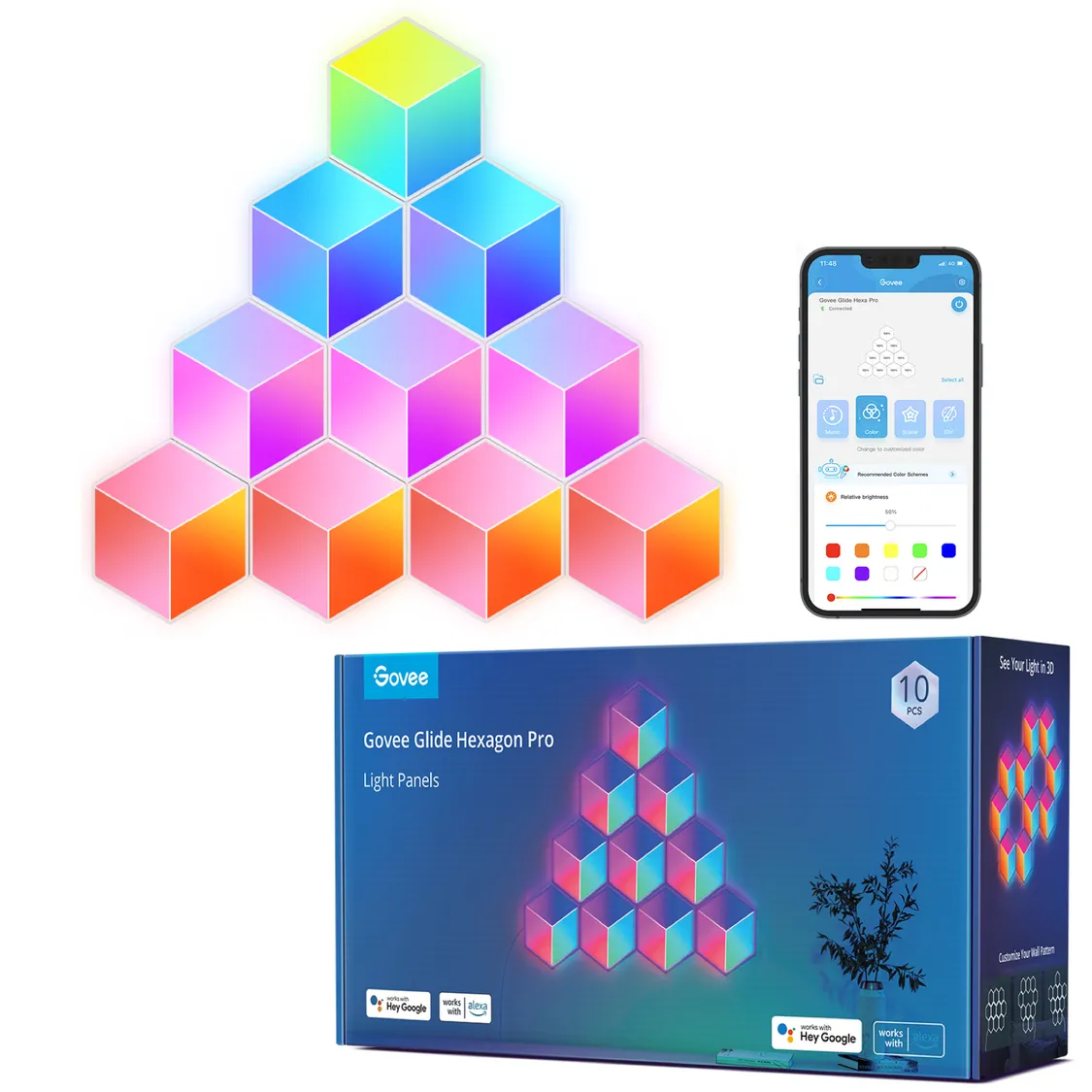Govee Glide Hexa Pro Light Panels