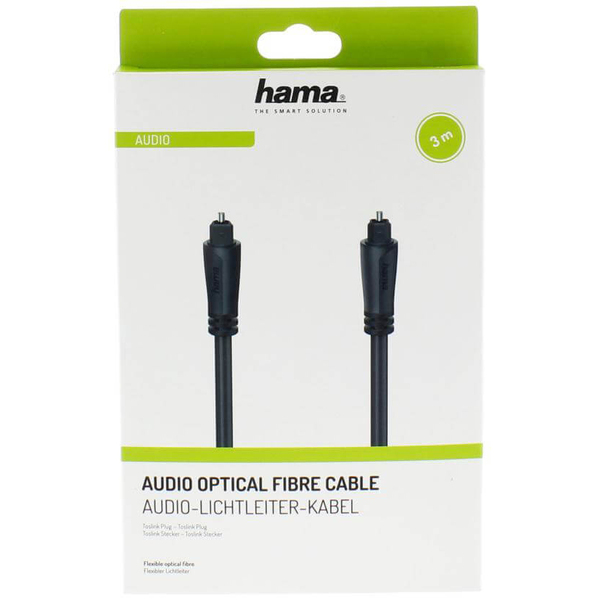 Hama HA-X1122252 TOSLINK cable, 3 m, Black