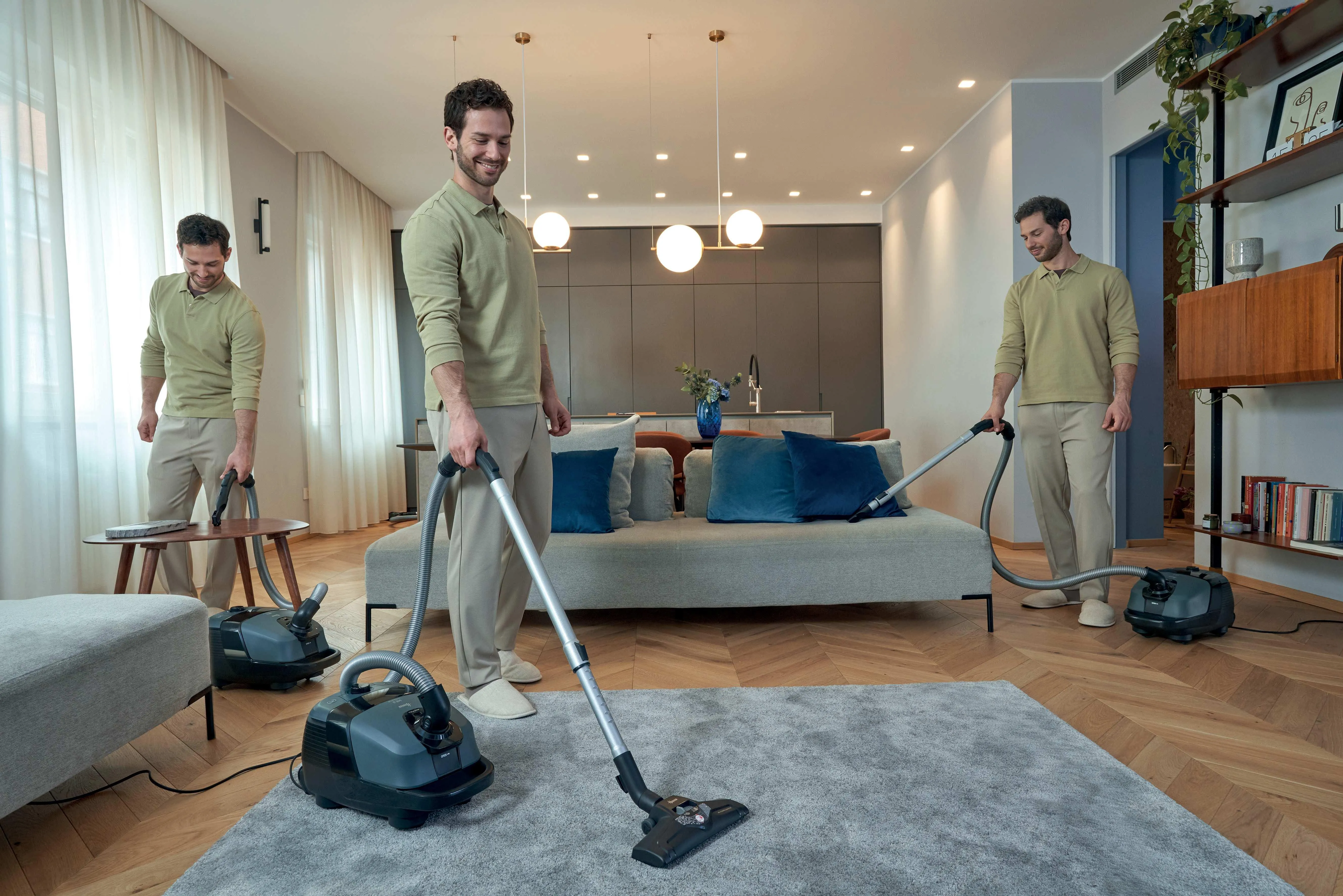 Hoover HE210H 011 - cylinderdammsugare, svart