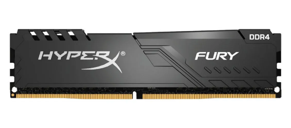 Kingston 64 GB (4 x 16 GB) HyperX Fury, DDR4 3200 MHz - memory, black