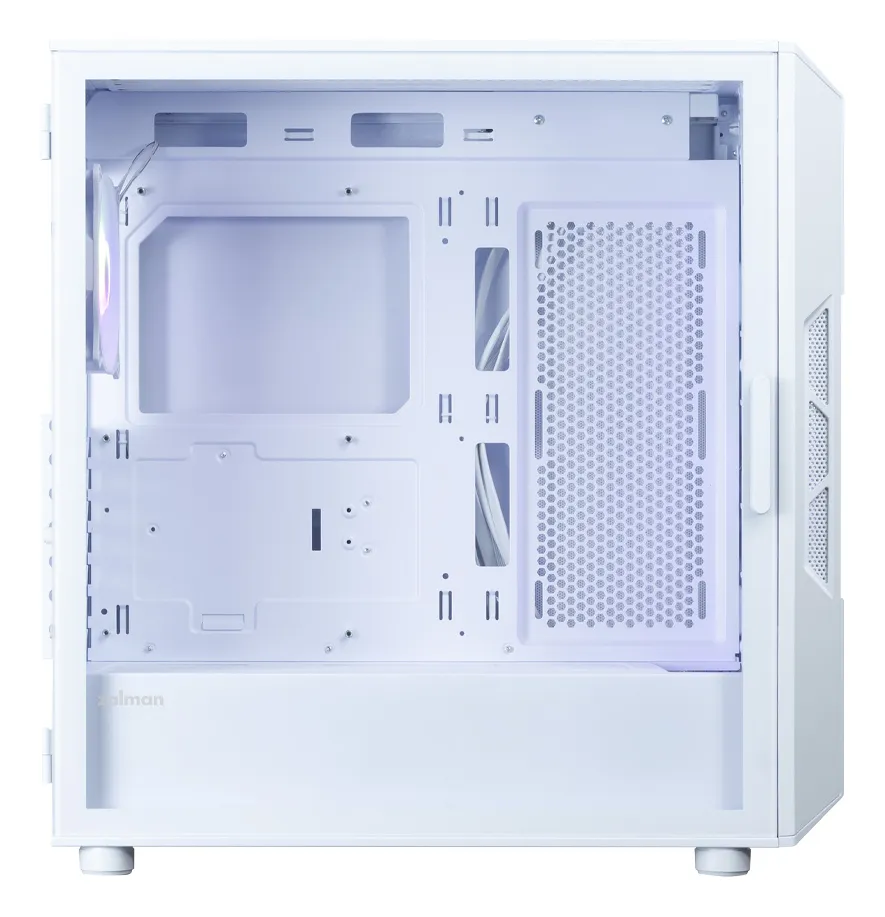 Zalman i3 NEO V2 Midi-Tower Case with window and RGB lighting, White