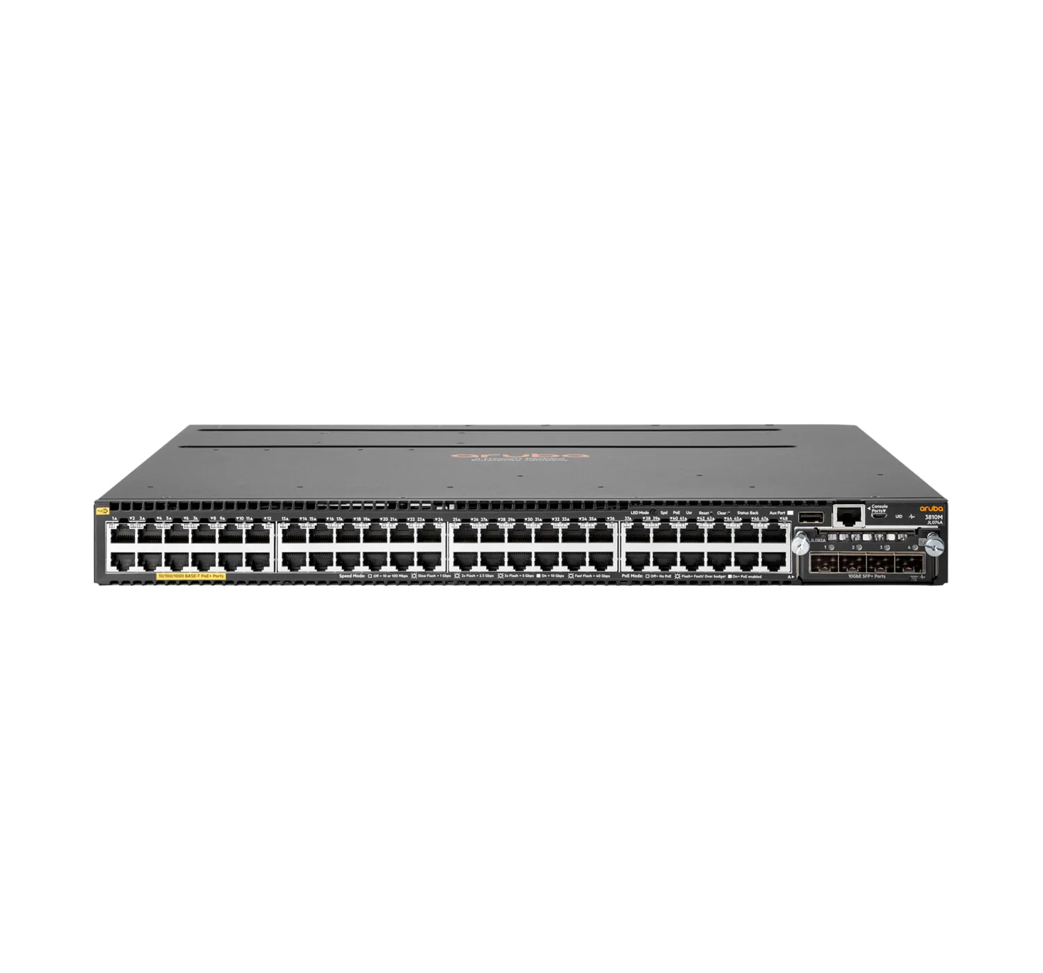 HPE Aruba 3810M 48GPoE+4SFP+1050W Swch