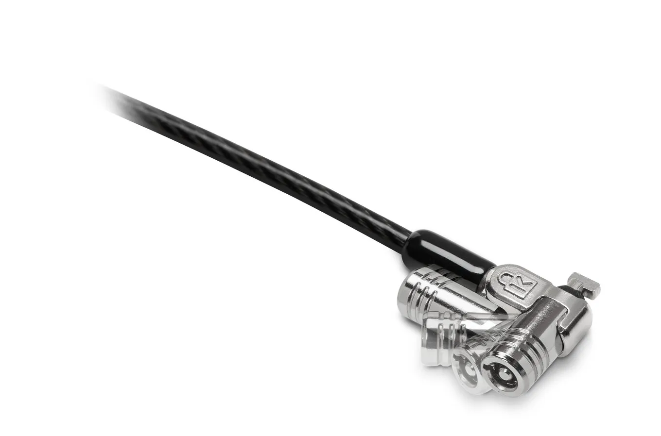 Kensington MicroSaver 2.0 Keyed Laptop Lock - Turvakaapeli - hopea - 1.83 m