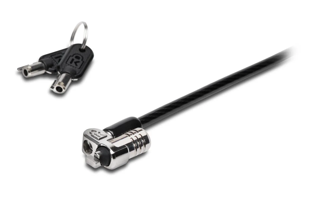 Kensington MicroSaver 2.0 Keyed Laptop Lock - Turvakaapeli - hopea - 1.83 m