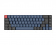Keychron K7 Pro QMK/VIA RGB Aluminium Hot Swap Gateron Low Profile Red - wireless gaming keyboard
