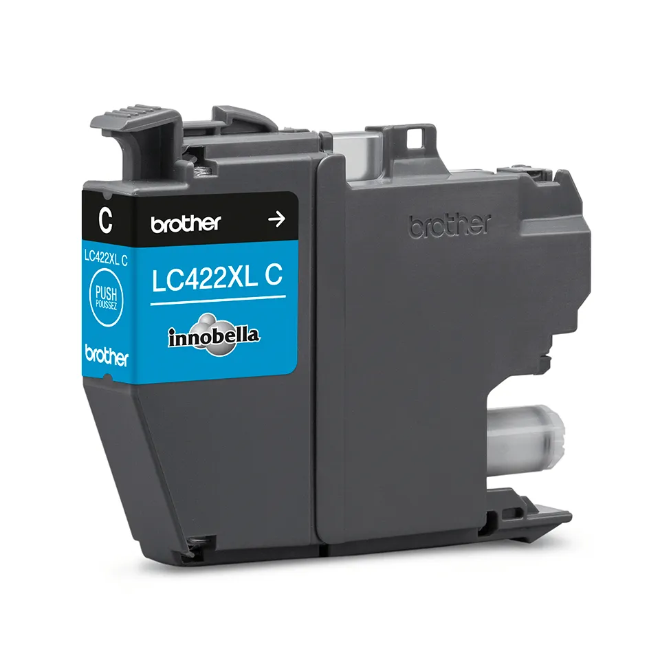 Brother LC422XLC XL ink cartridge, Cyan